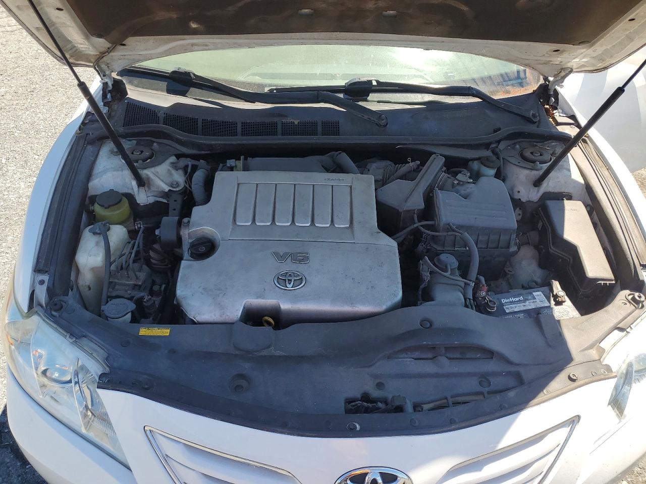 2007 Toyota Camry White vin: 4T1BK46K87U521985