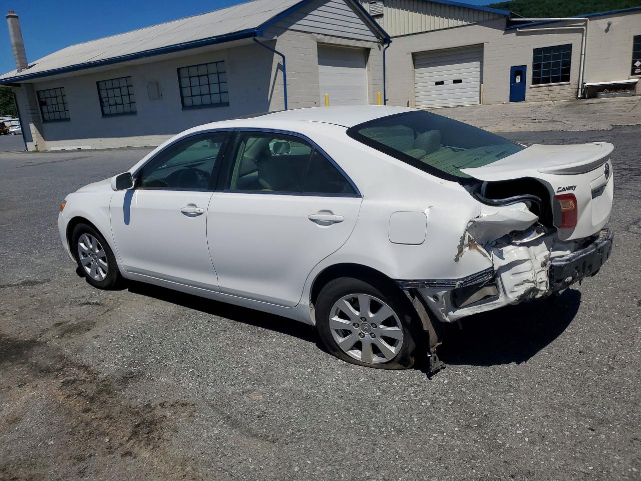 2007 Toyota Camry White vin: 4T1BK46K87U521985