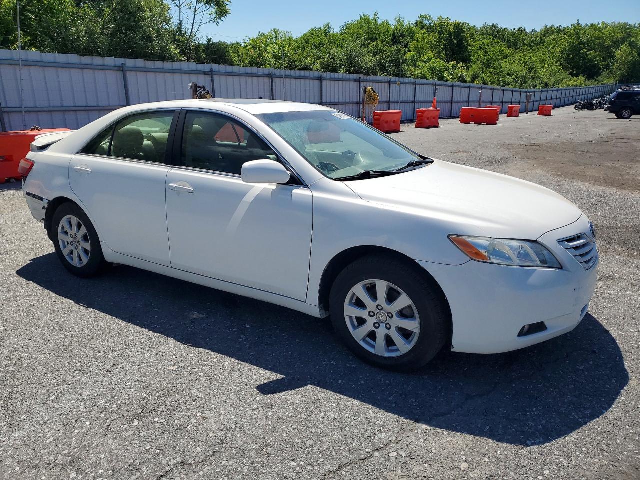2007 Toyota Camry White vin: 4T1BK46K87U521985