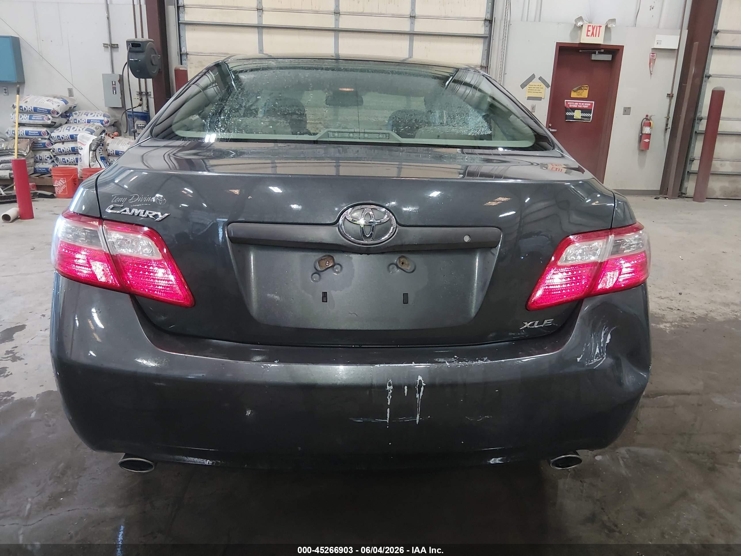 2007 Toyota Camry Xle V6 Gray vin: 4T1BK46K87U526359