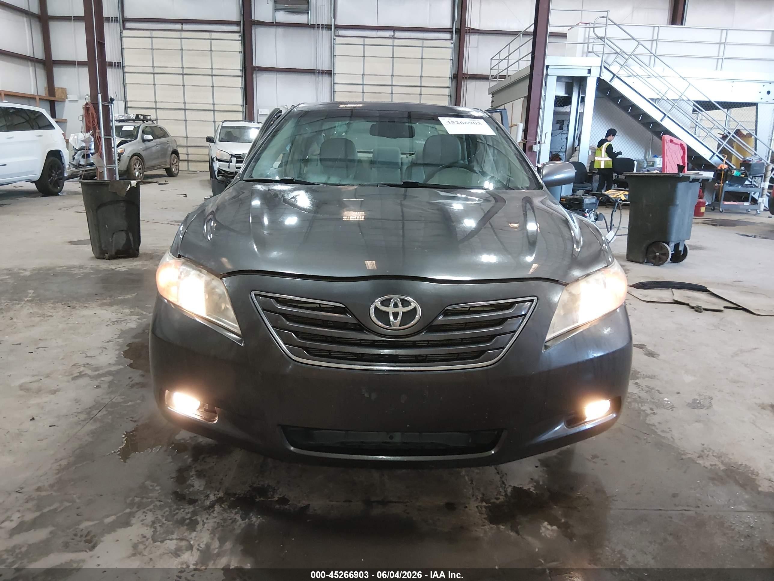 2007 Toyota Camry Xle V6 Gray vin: 4T1BK46K87U526359