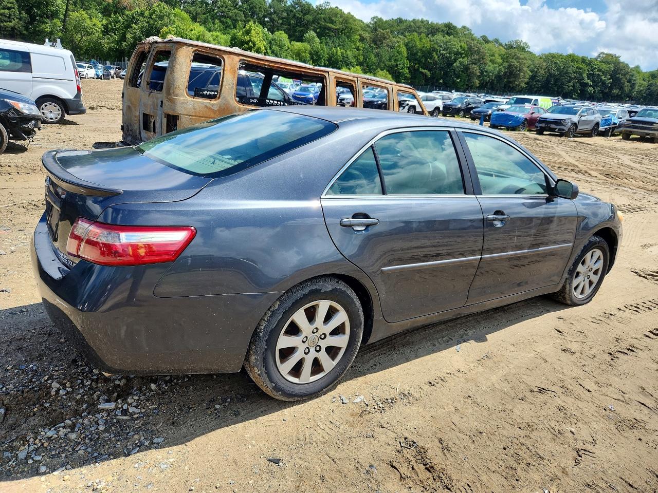 2007 Toyota Camry Xle V6 Gray vin: 4T1BK46K87U546191