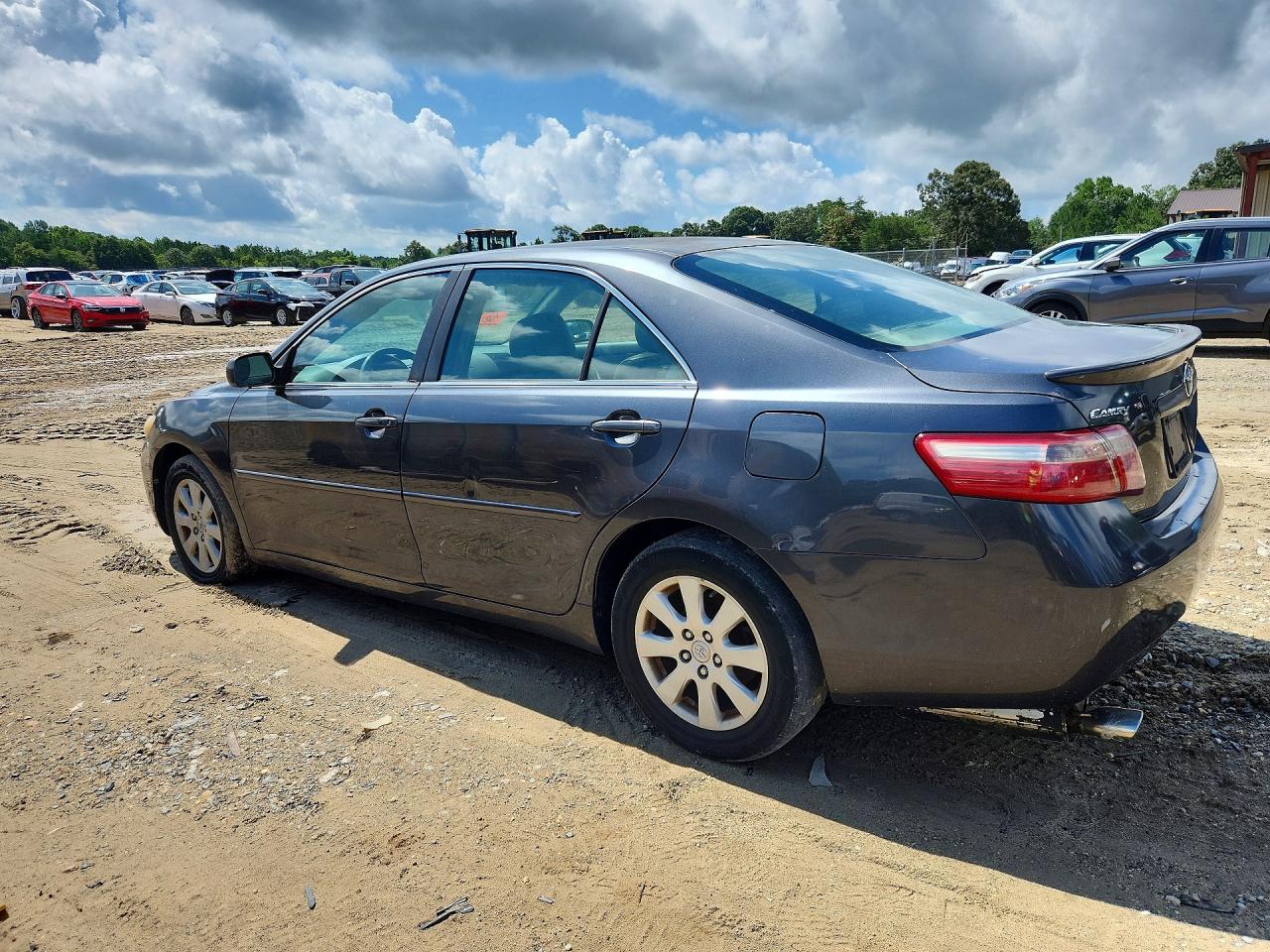 2007 Toyota Camry Xle V6 Gray vin: 4T1BK46K87U546191