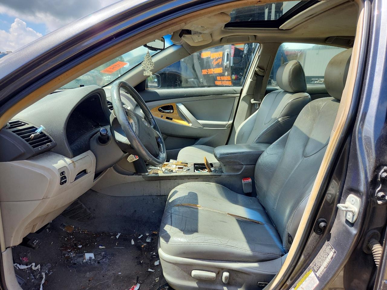 2007 Toyota Camry Xle V6 Gray vin: 4T1BK46K87U546191