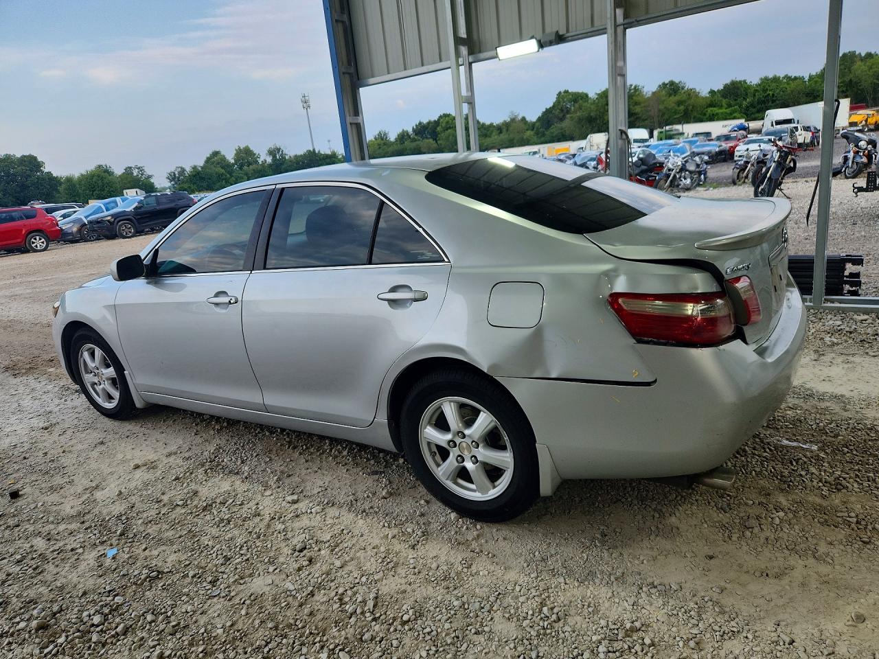 2007 Toyota Camry Le V6 Silver vin: 4T1BK46K87U550273