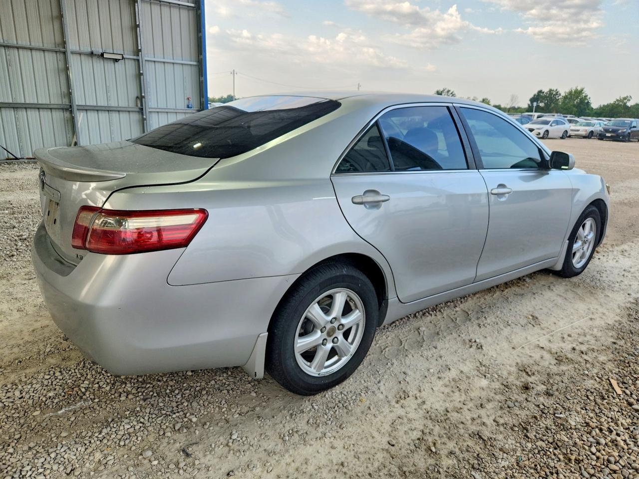 2007 Toyota Camry Le V6 Silver vin: 4T1BK46K87U550273