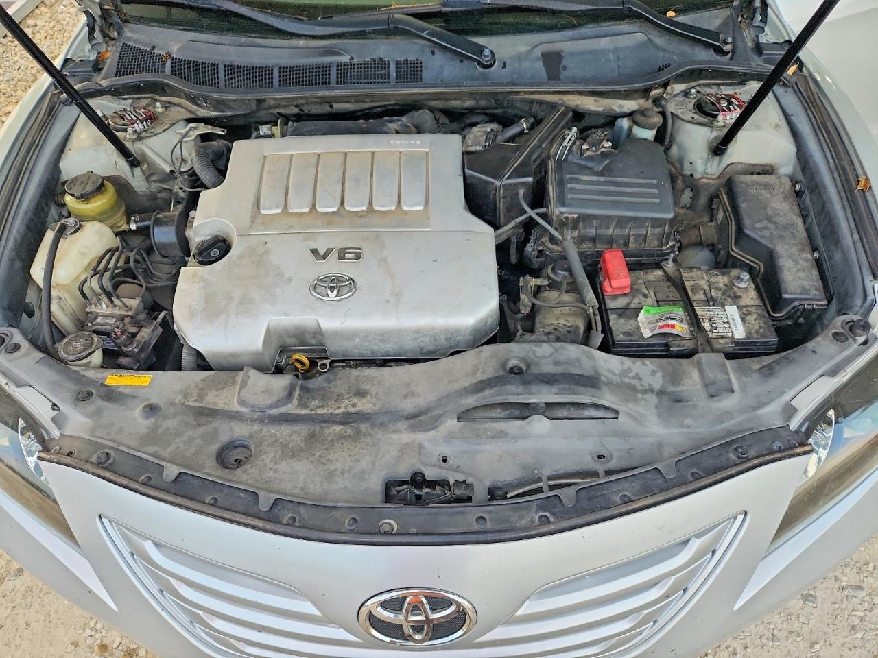 2007 Toyota Camry Le V6 Silver vin: 4T1BK46K87U550273