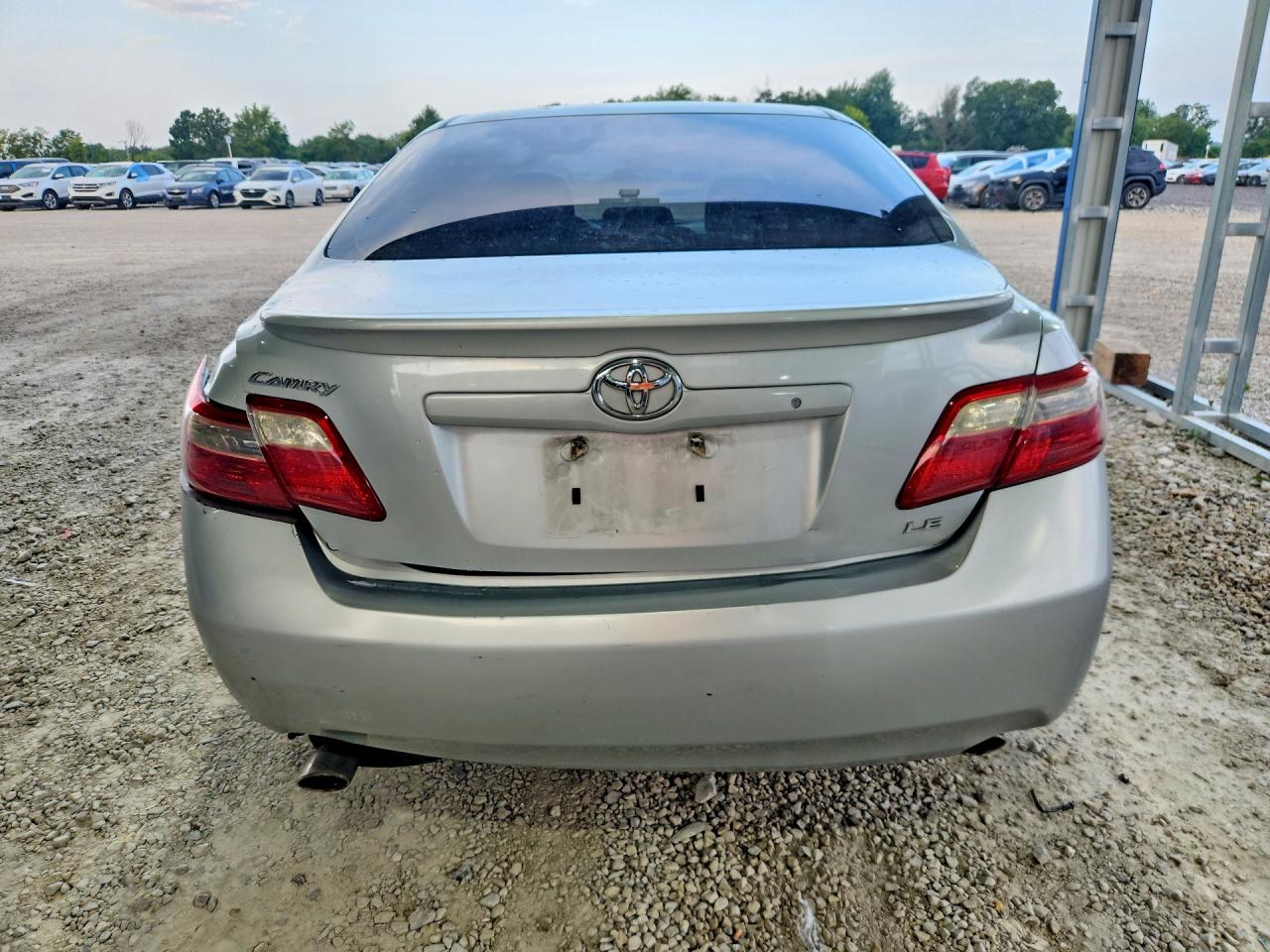 2007 Toyota Camry Le V6 Silver vin: 4T1BK46K87U550273