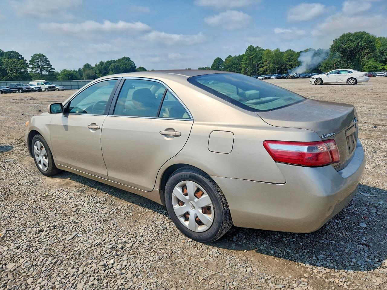 2008 Toyota Camry Le V6 White vin: 4T1BK46K88U058862