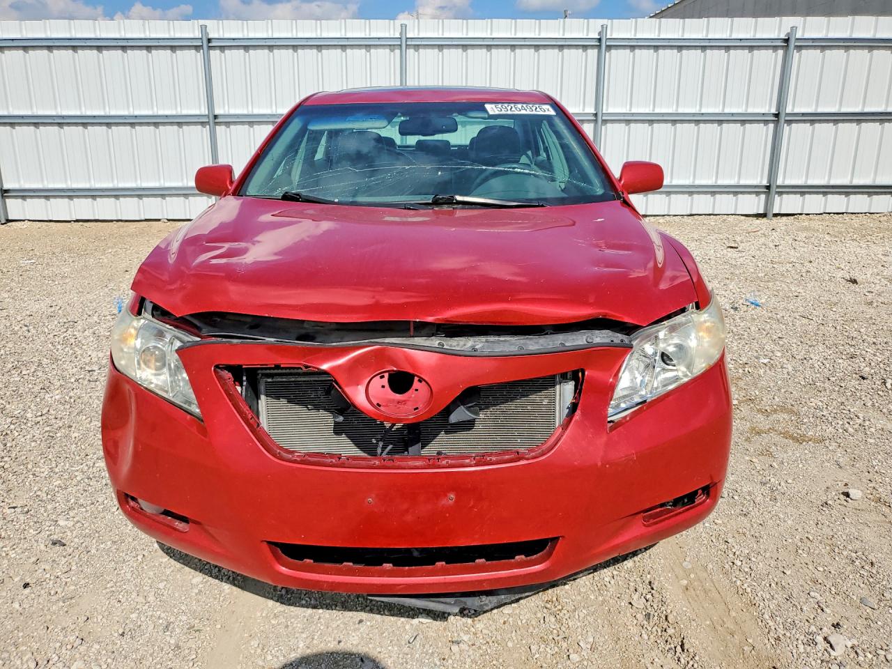 2008 Toyota Camry Xle V6 Red vin: 4T1BK46K88U063916
