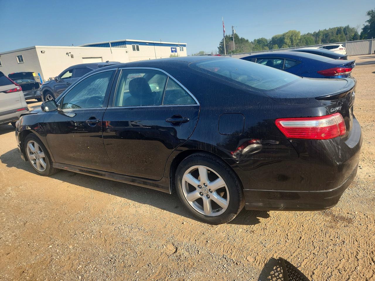 2008 Toyota Camry Le Black vin: 4T1BK46K88U560352