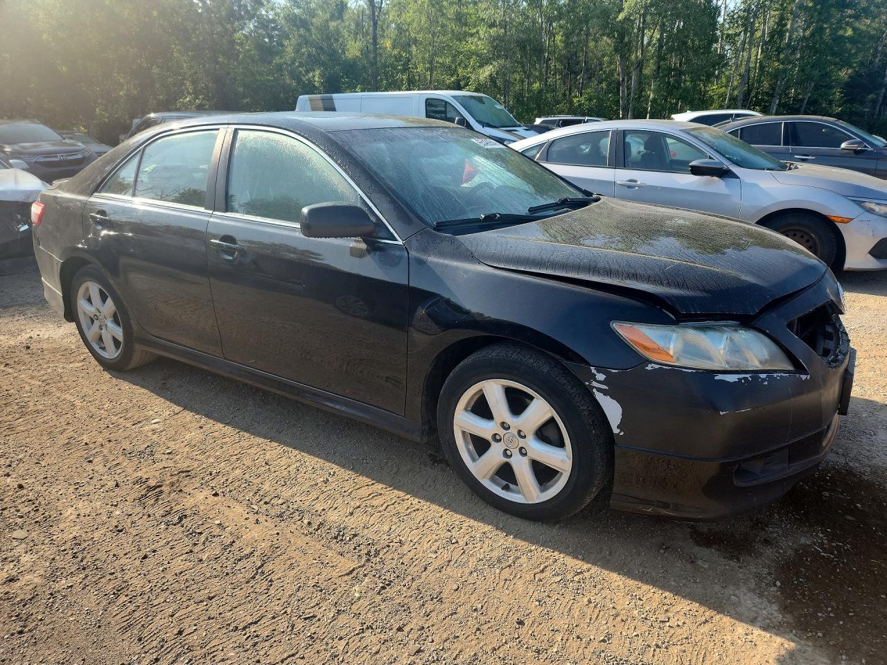 2008 Toyota Camry Le Black vin: 4T1BK46K88U560352
