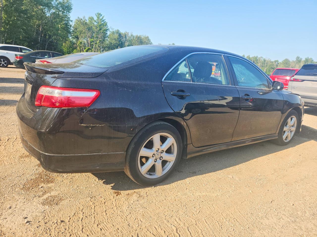 2008 Toyota Camry Le Black vin: 4T1BK46K88U560352