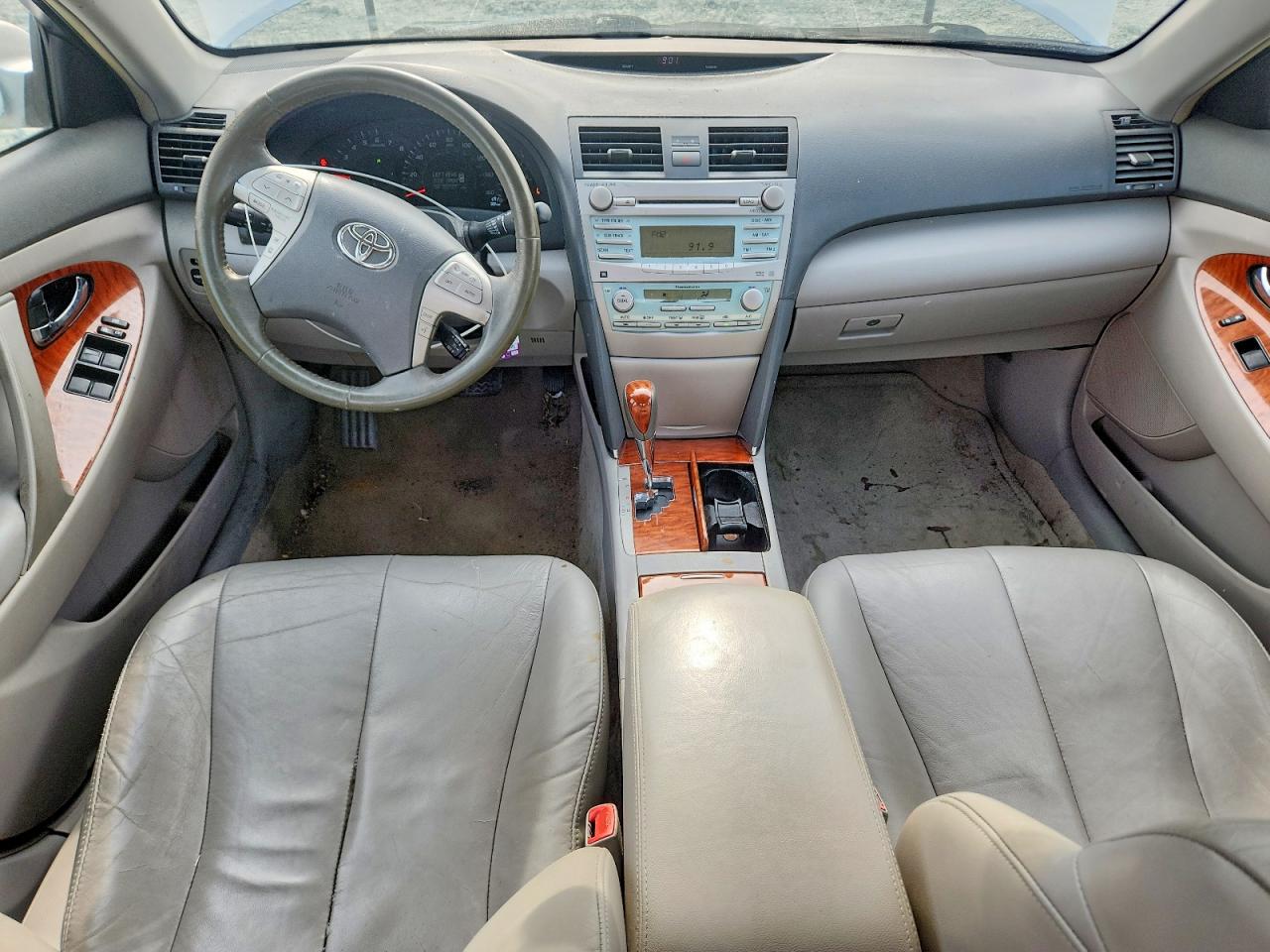 2009 Toyota Camry Xle V6 Silver vin: 4T1BK46K89U073332