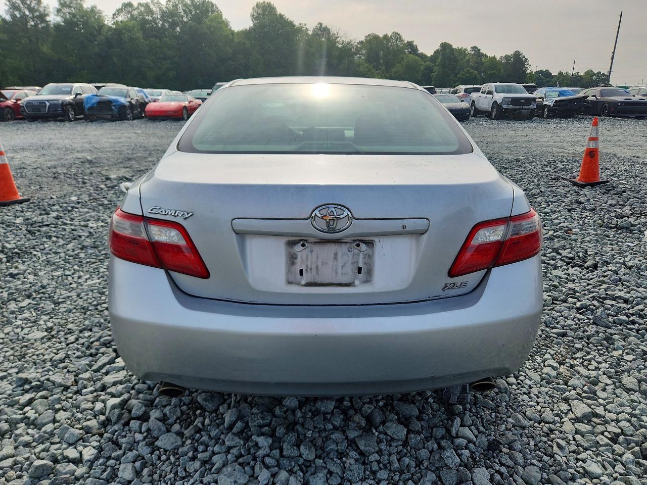 2009 Toyota Camry Xle V6 Silver vin: 4T1BK46K89U073332