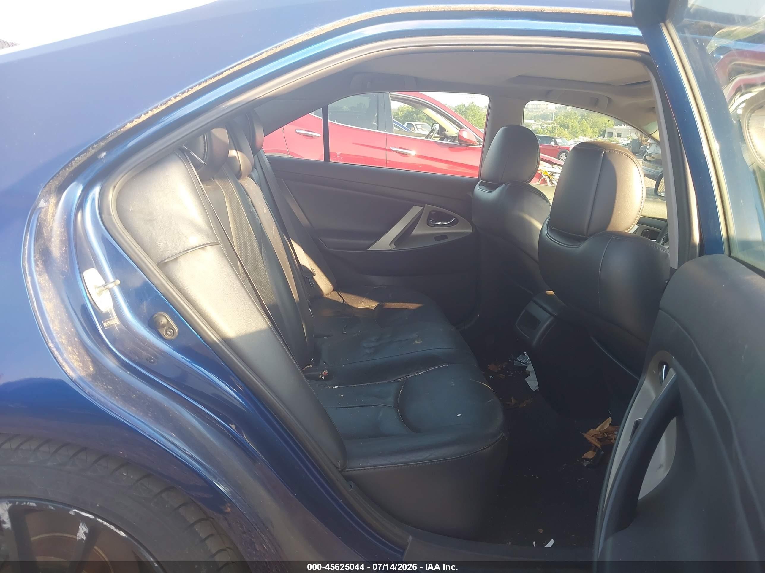 2009 Toyota Camry Se V6 Blue vin: 4T1BK46K89U076957