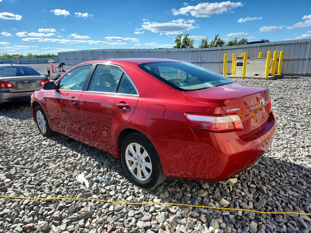 2009 Toyota Camry Xle V6 Red vin: 4T1BK46K89U095654