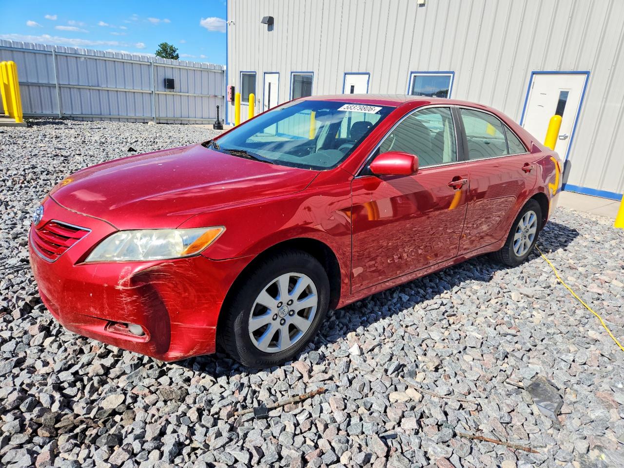 2009 Toyota Camry Xle V6 Red vin: 4T1BK46K89U095654