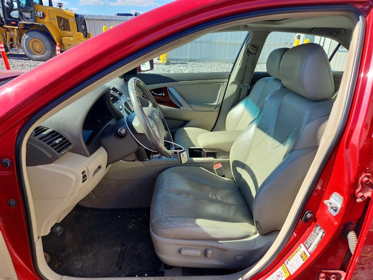 2009 Toyota Camry Xle V6 Red vin: 4T1BK46K89U095654