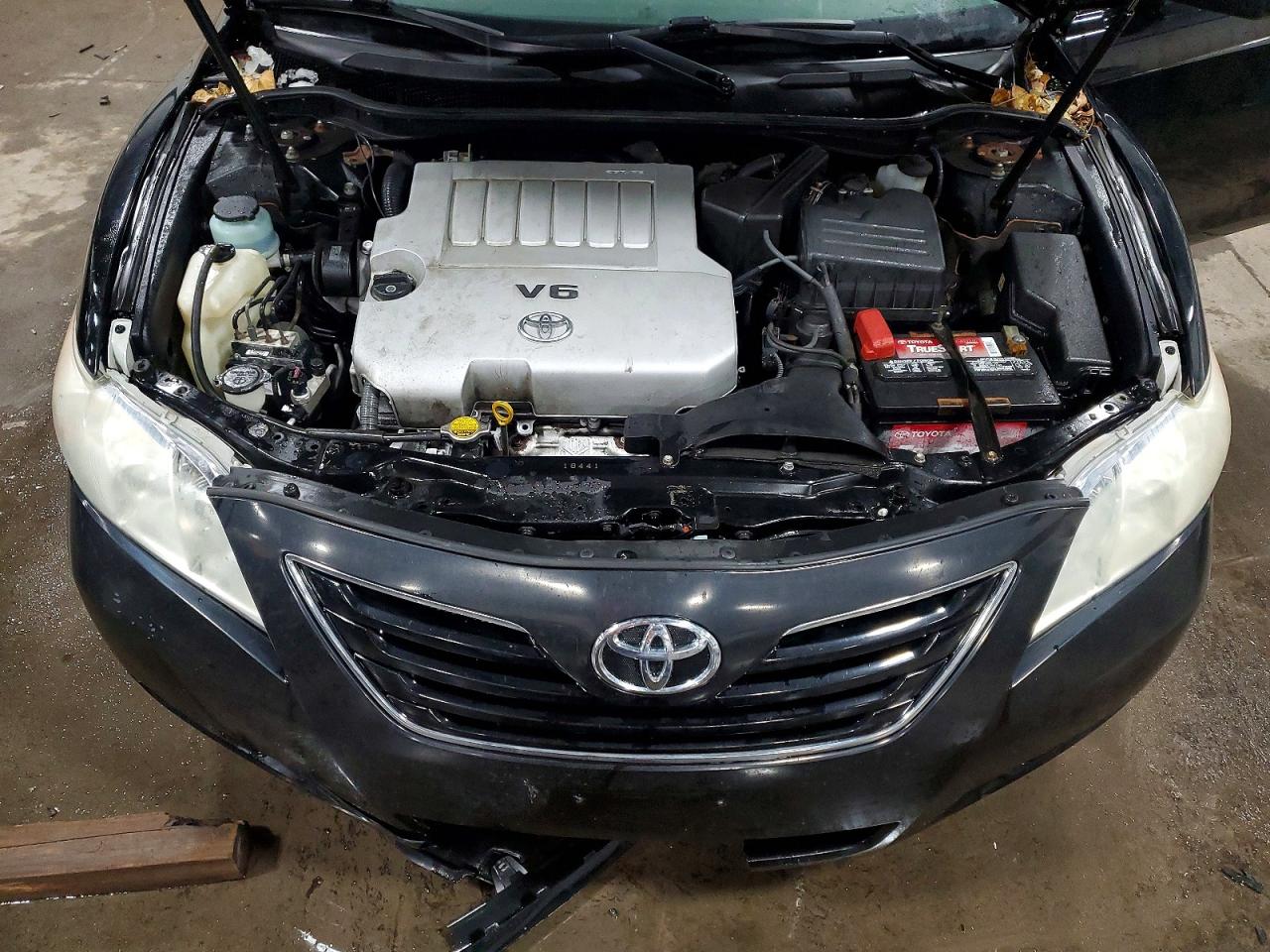 2009 Toyota Camry Xle V6 Black vin: 4T1BK46K89U097159