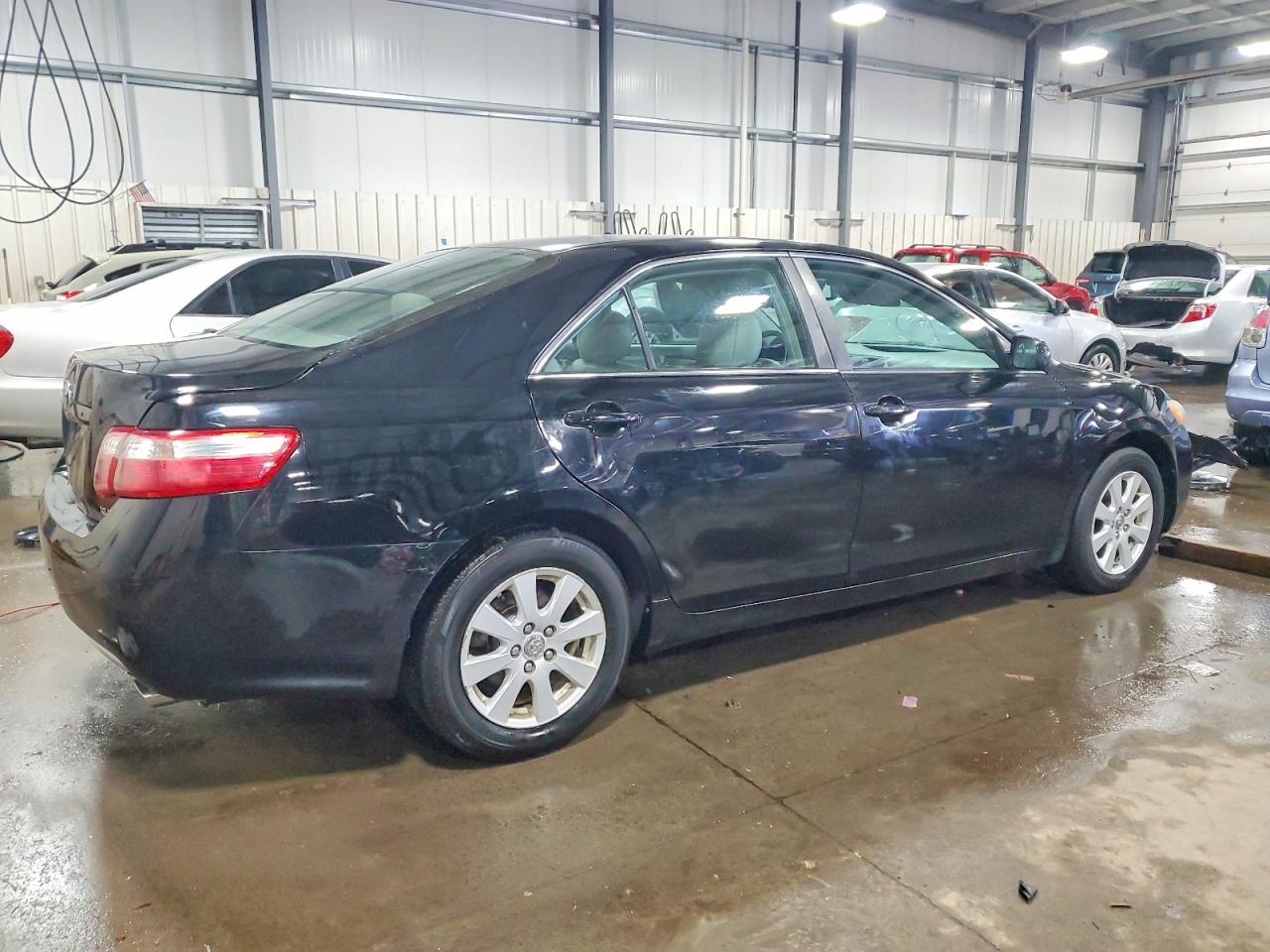 2009 Toyota Camry Xle V6 Black vin: 4T1BK46K89U097159