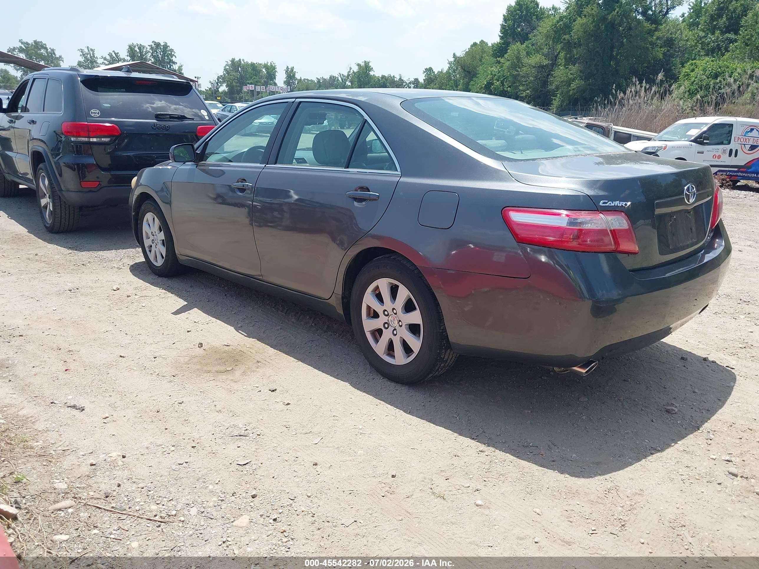2009 Toyota Camry Xle V6 Gray vin: 4T1BK46K89U576911