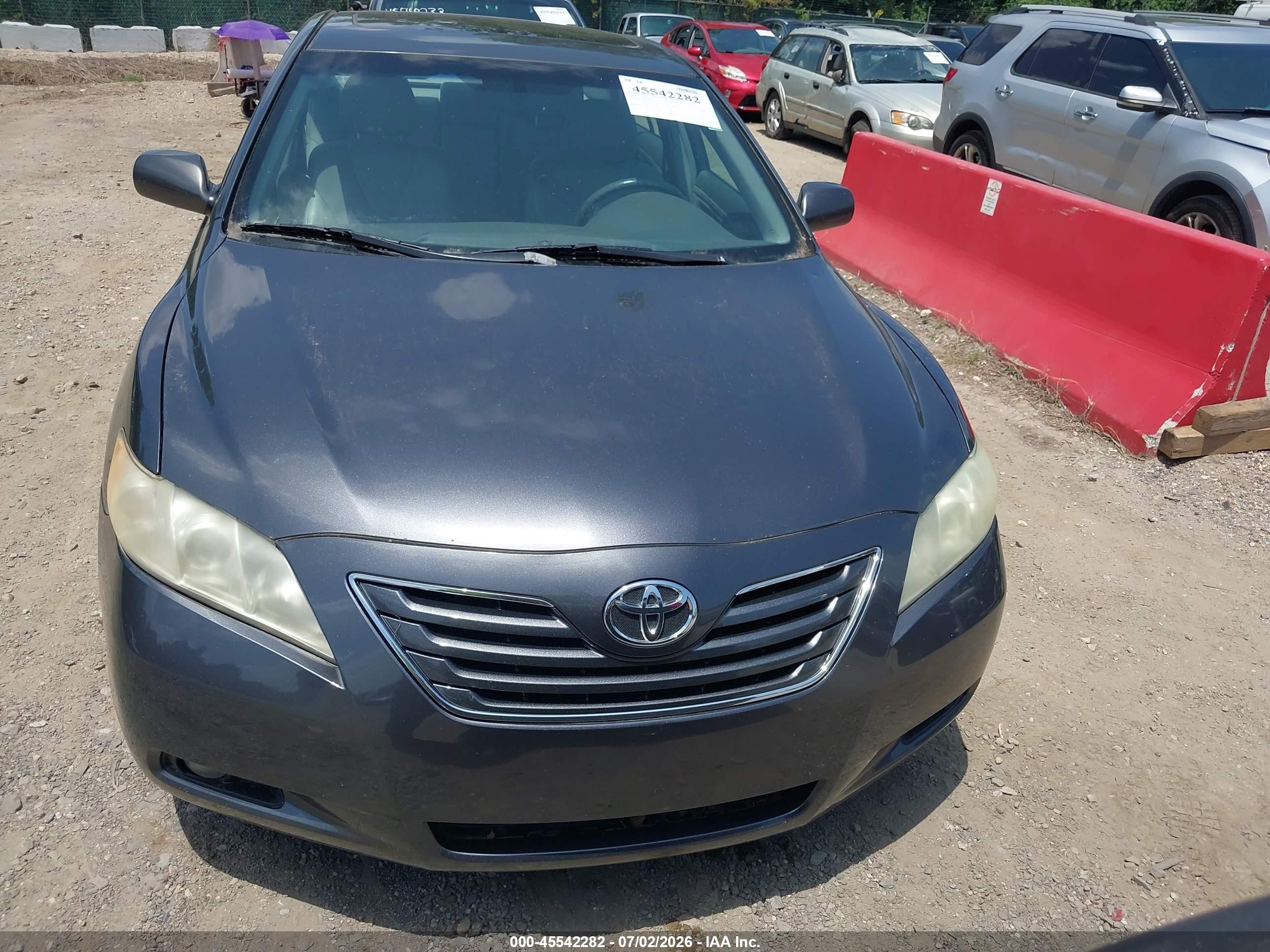 2009 Toyota Camry Xle V6 Gray vin: 4T1BK46K89U576911