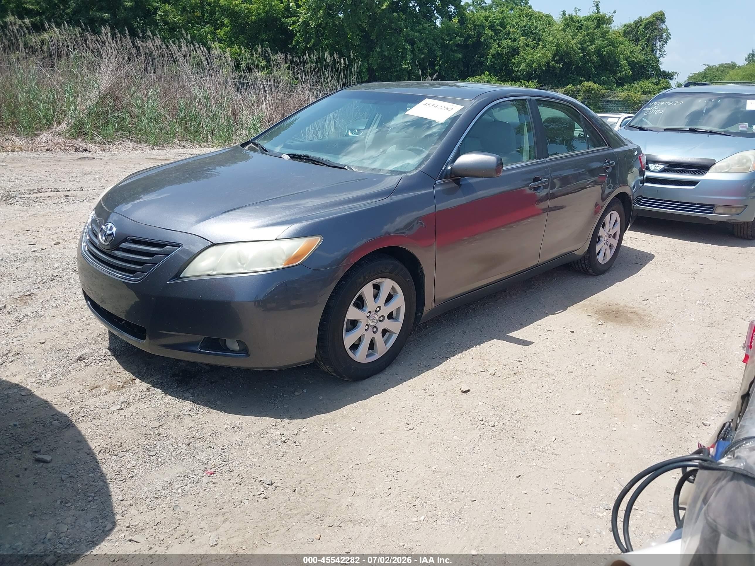 2009 Toyota Camry Xle V6 Gray vin: 4T1BK46K89U576911