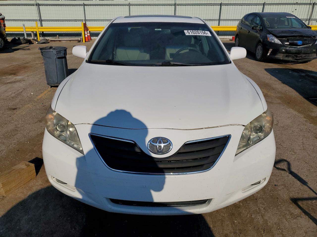 2009 Toyota Camry Xle V6 White vin: 4T1BK46K89U596771