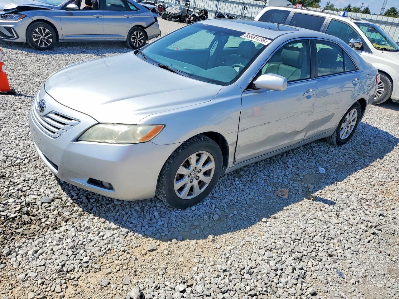 2007 Toyota Camry Xle V6 Серебряный vin: 4T1BK46K97U004176