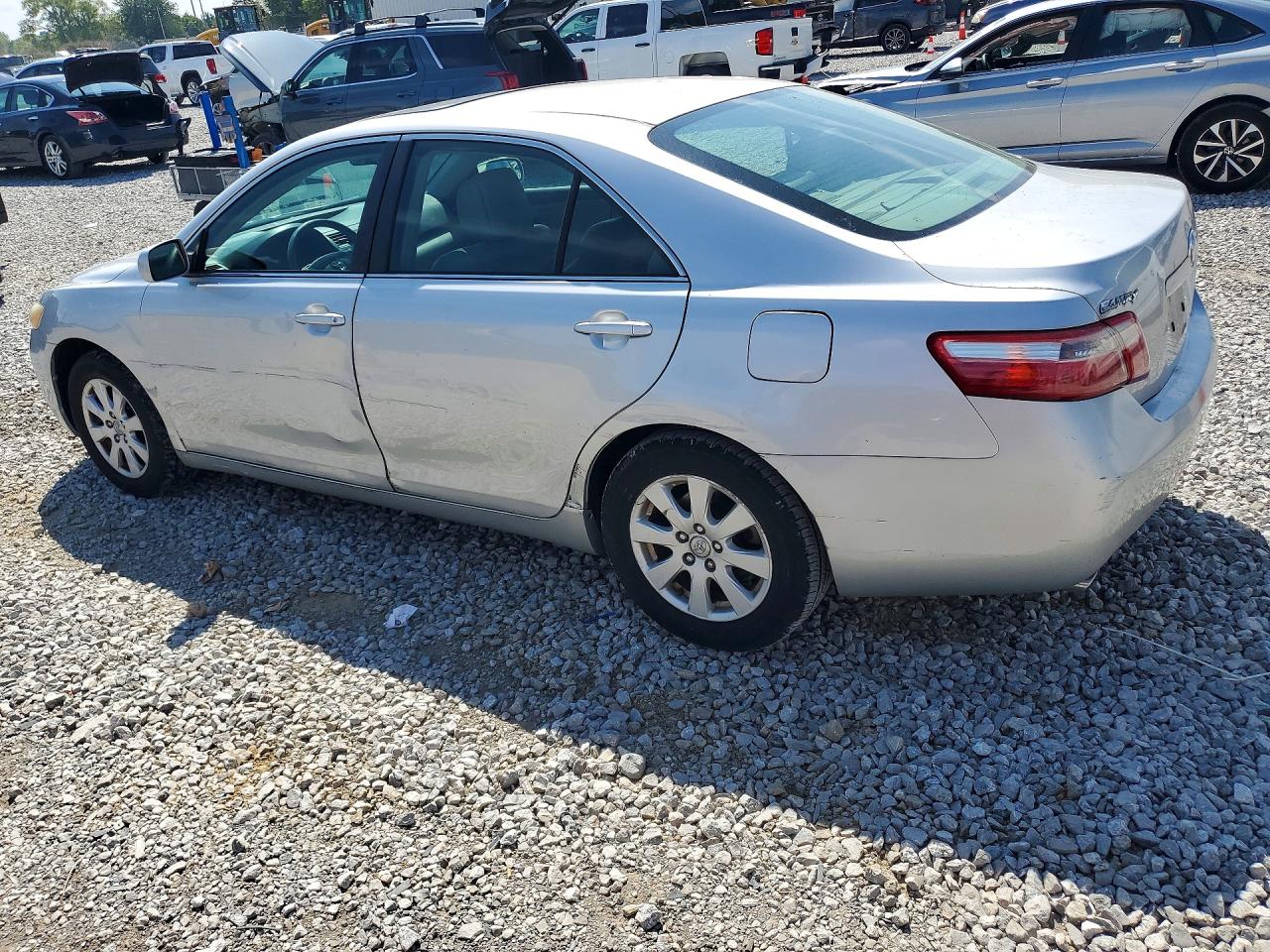 2007 Toyota Camry Xle V6 Серебряный vin: 4T1BK46K97U004176