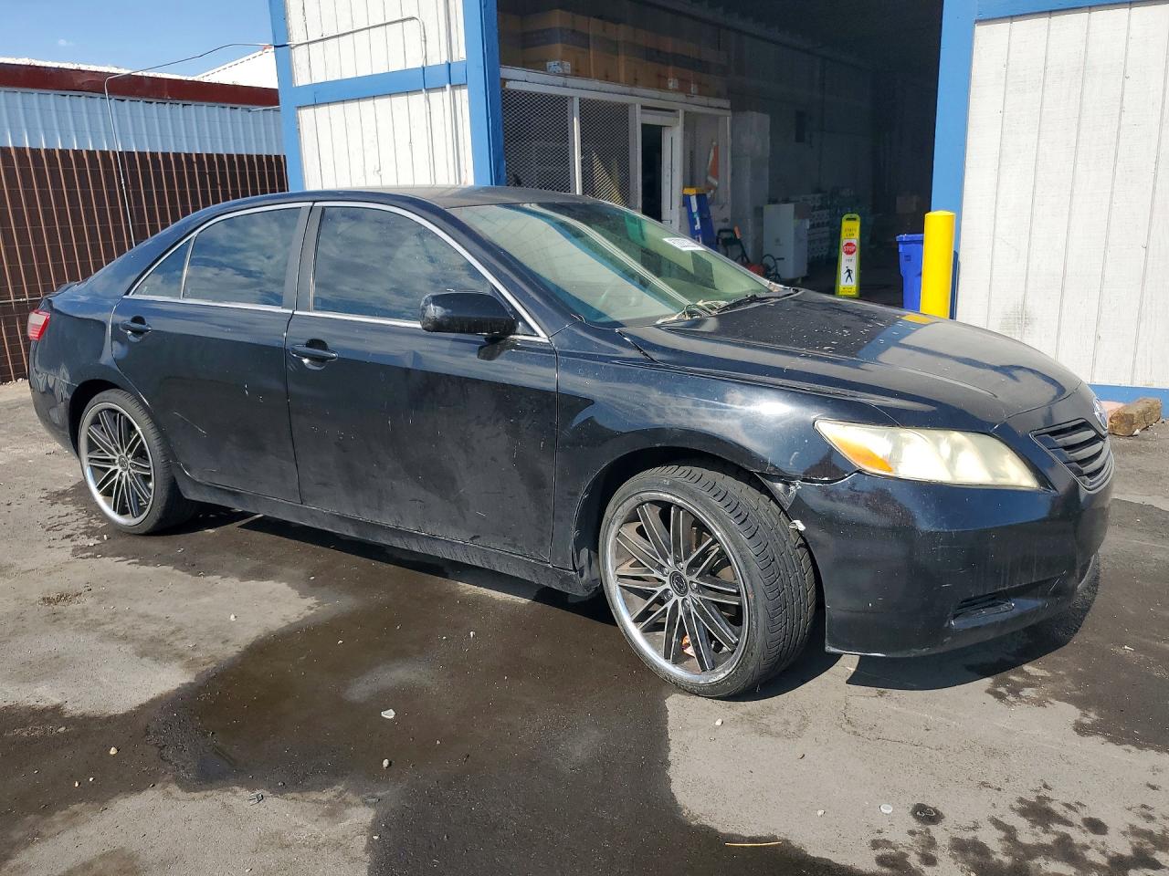 2007 Toyota Camry Le V6 Black vin: 4T1BK46K97U018983