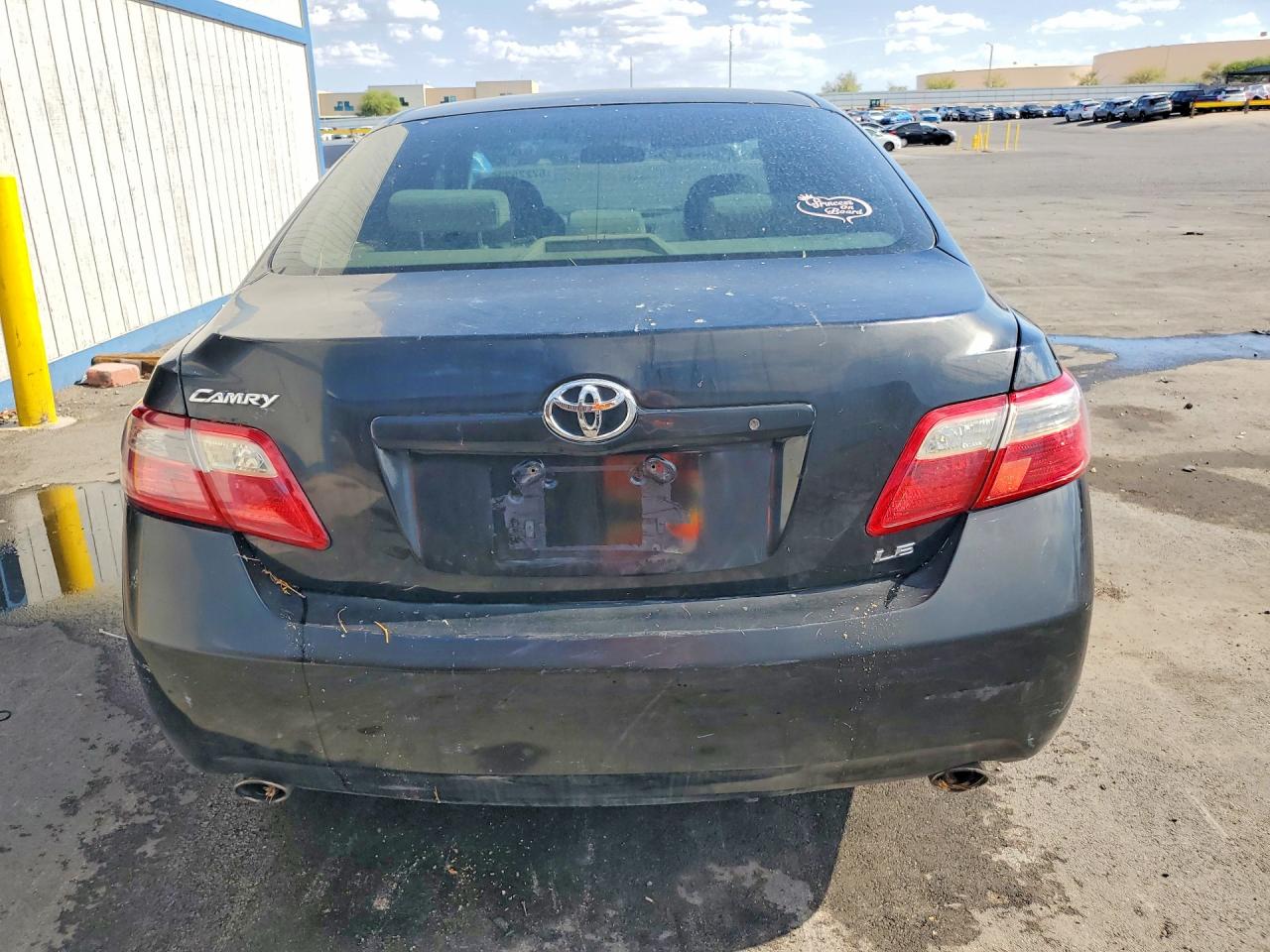 2007 Toyota Camry Le V6 Black vin: 4T1BK46K97U018983