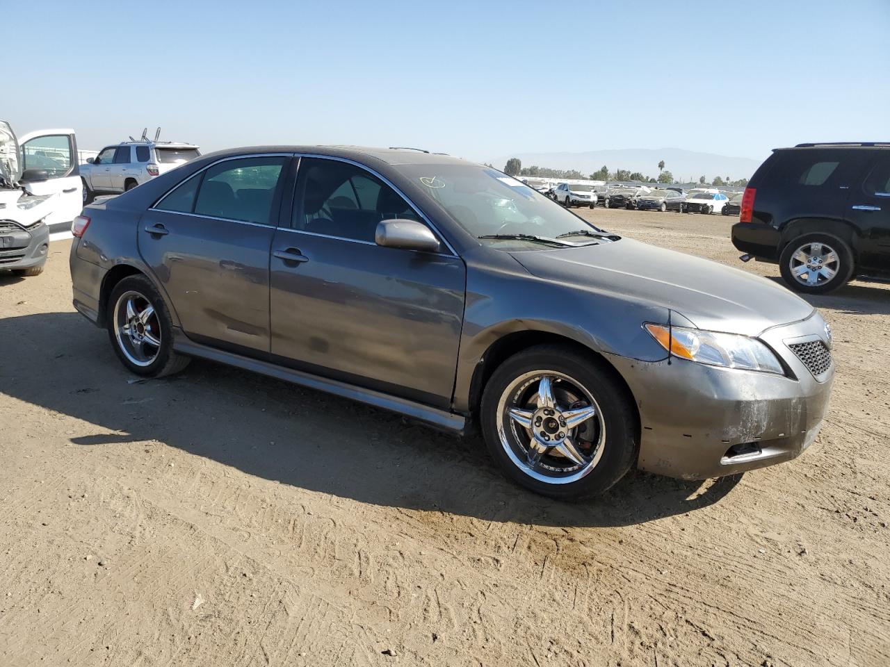 2007 Toyota Camry Le Серый vin: 4T1BK46K97U027893