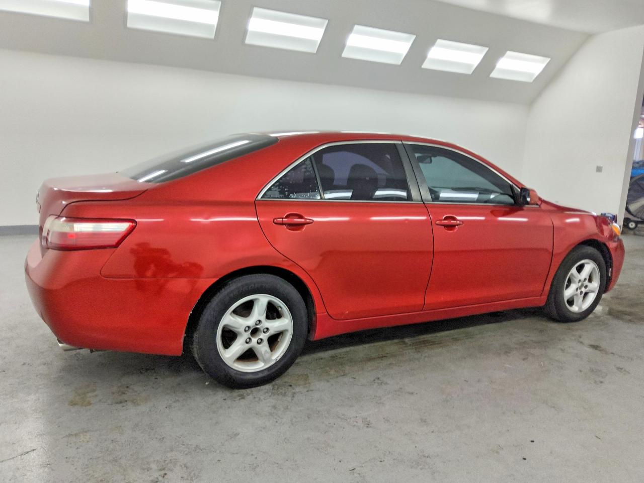 2007 Toyota Camry Le V6 Red vin: 4T1BK46K97U029949
