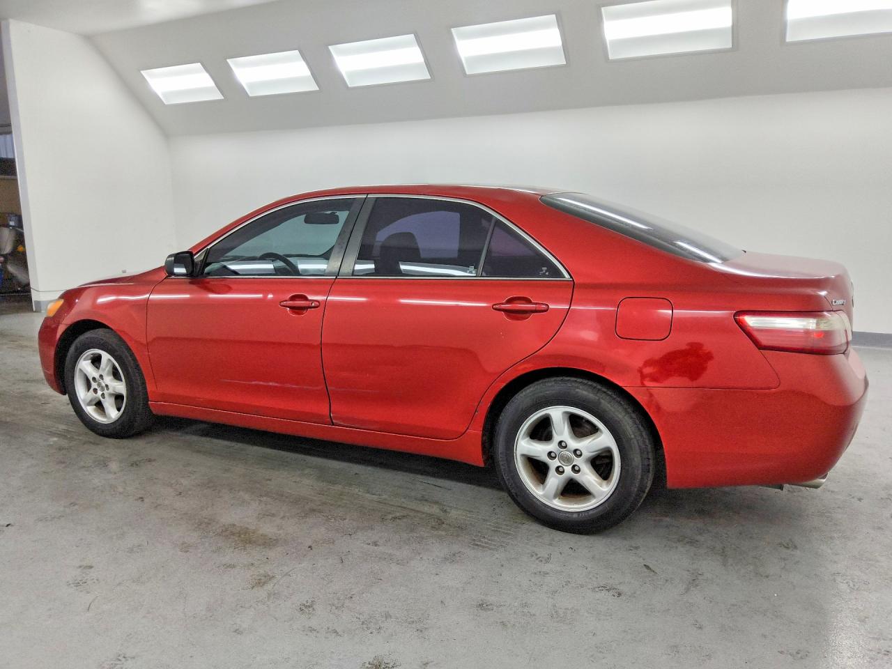 2007 Toyota Camry Le V6 Red vin: 4T1BK46K97U029949