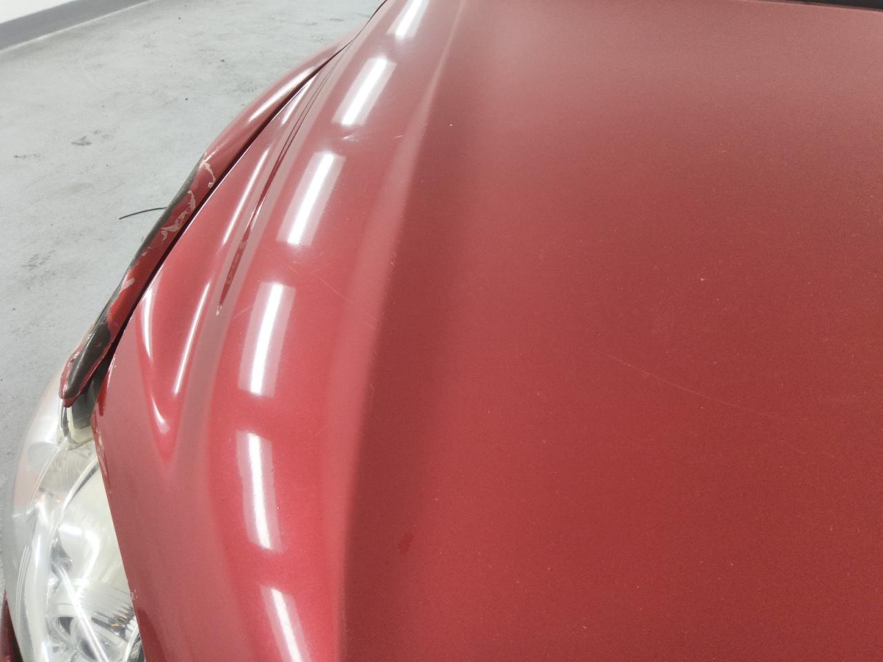2007 Toyota Camry Le V6 Red vin: 4T1BK46K97U029949 Damage: Hood, Previous Repair, Substandard Repair