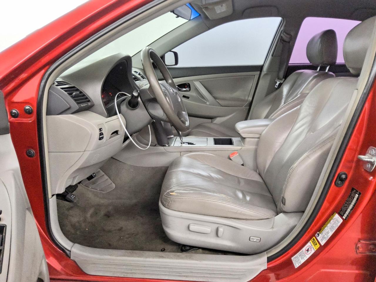 2007 Toyota Camry Le V6 Red vin: 4T1BK46K97U029949