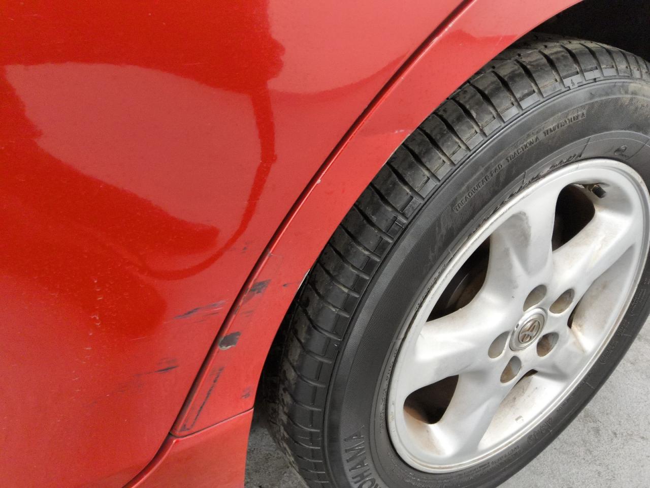 2007 Toyota Camry Le V6 Red vin: 4T1BK46K97U029949 Damage: Left Qtr Panel, Dent(S) W/ Paint Dmg, 5 To 6 Inches