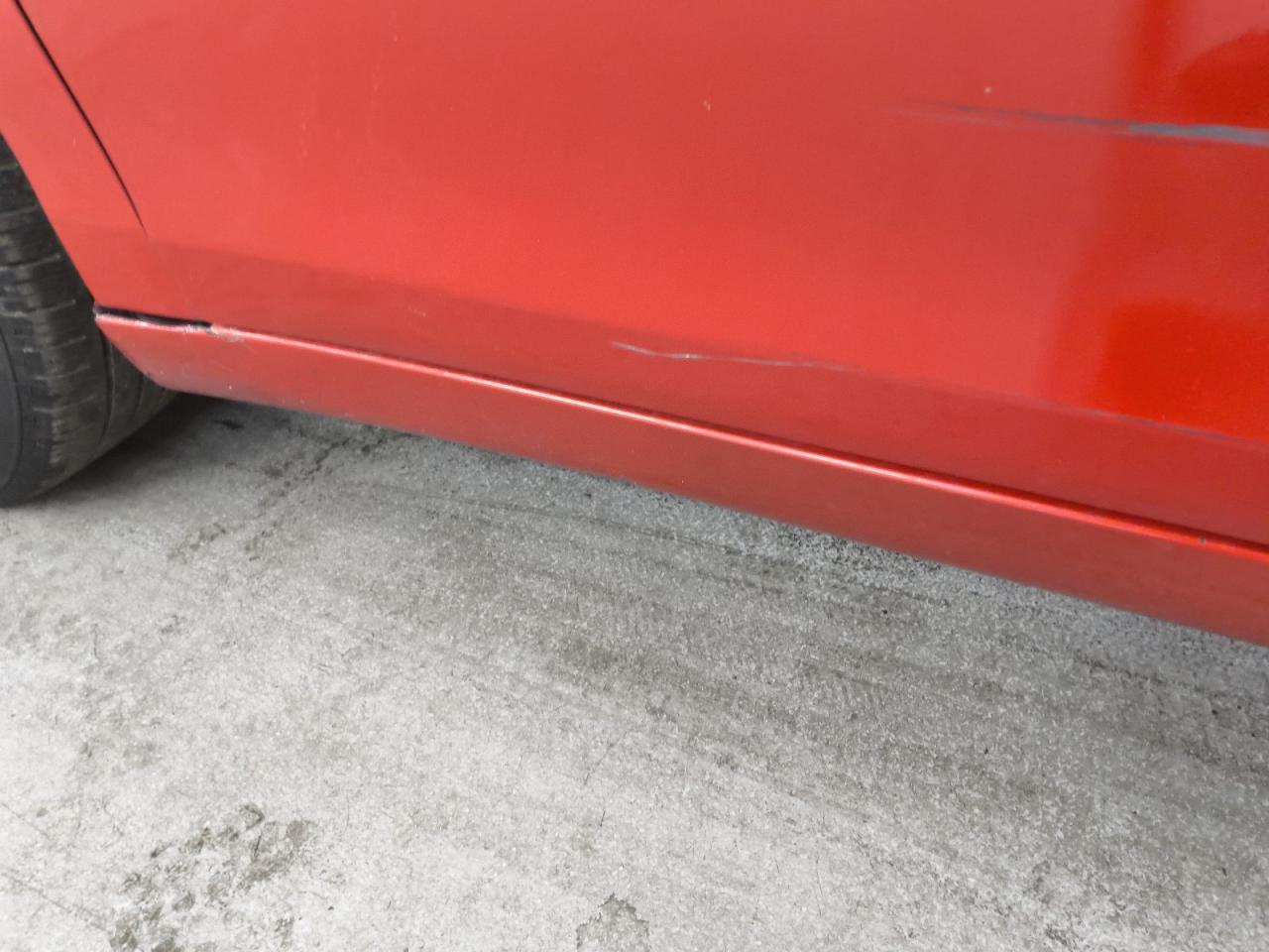 2007 Toyota Camry Le V6 Red vin: 4T1BK46K97U029949 Damage: Left Rocker Panel, Heavy Scratch, > 12 Inches