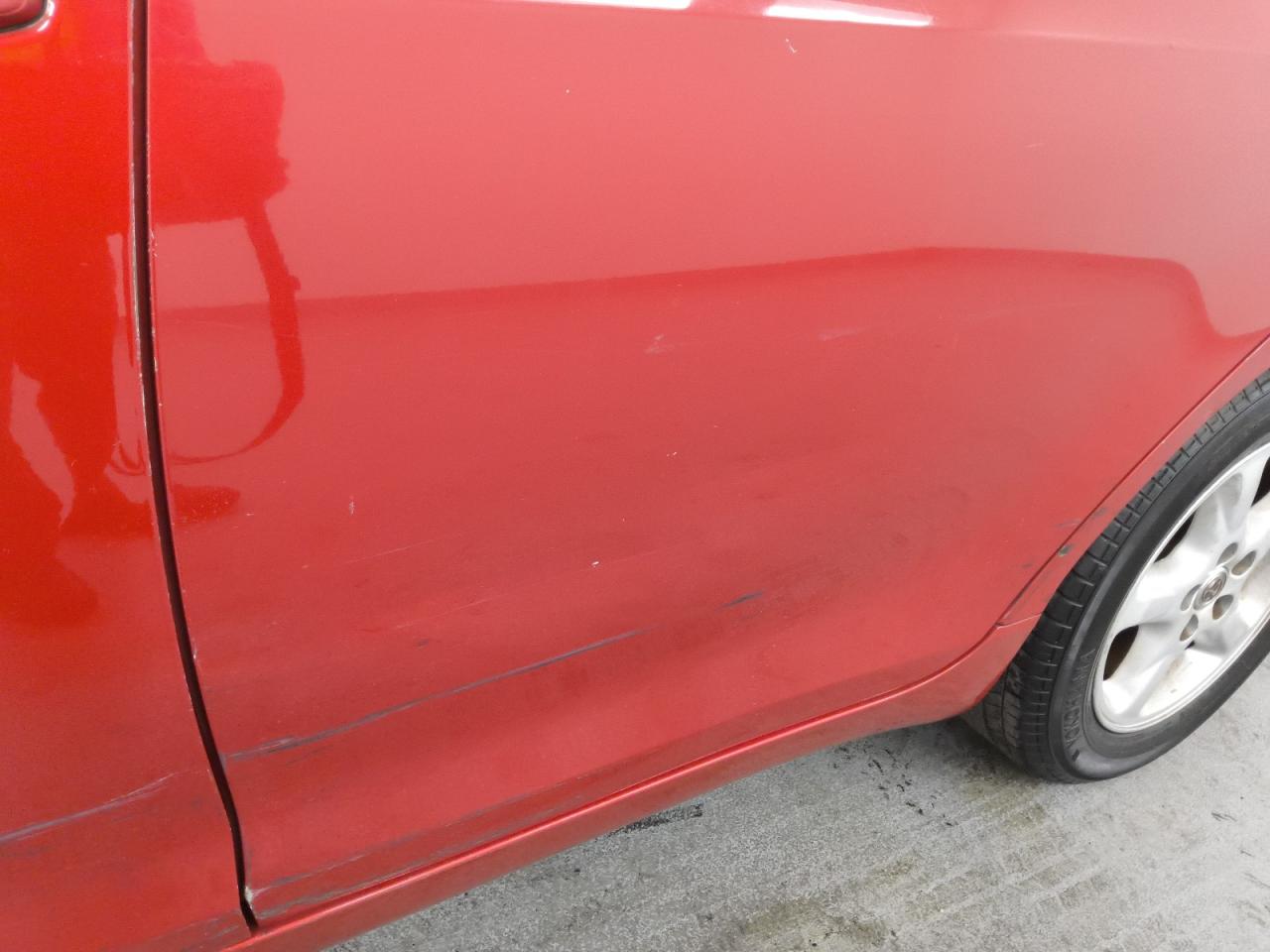 2007 Toyota Camry Le V6 Red vin: 4T1BK46K97U029949 Damage: Left Rear Door, Dent(S) W/ Paint Dmg, > 12 Inches