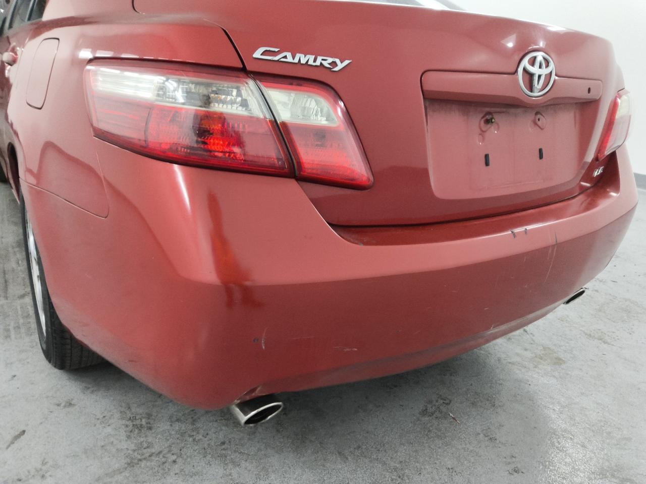 2007 Toyota Camry Le V6 Red vin: 4T1BK46K97U029949 Damage: Rear Bumper, Multiple Scratches Heavy, 4