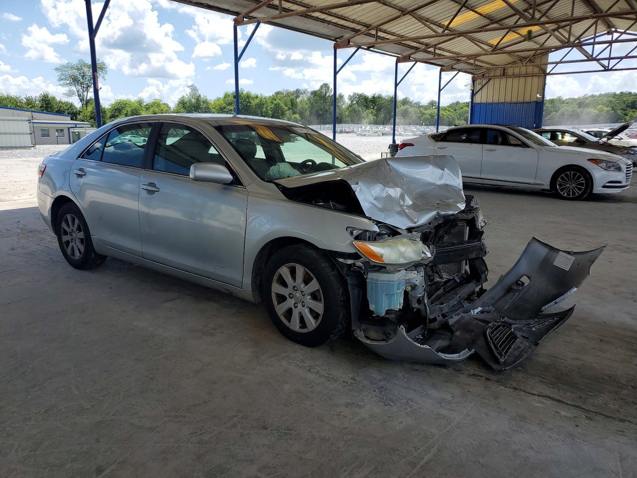 2007 Toyota Camry Xle V6 Silver vin: 4T1BK46K97U035072