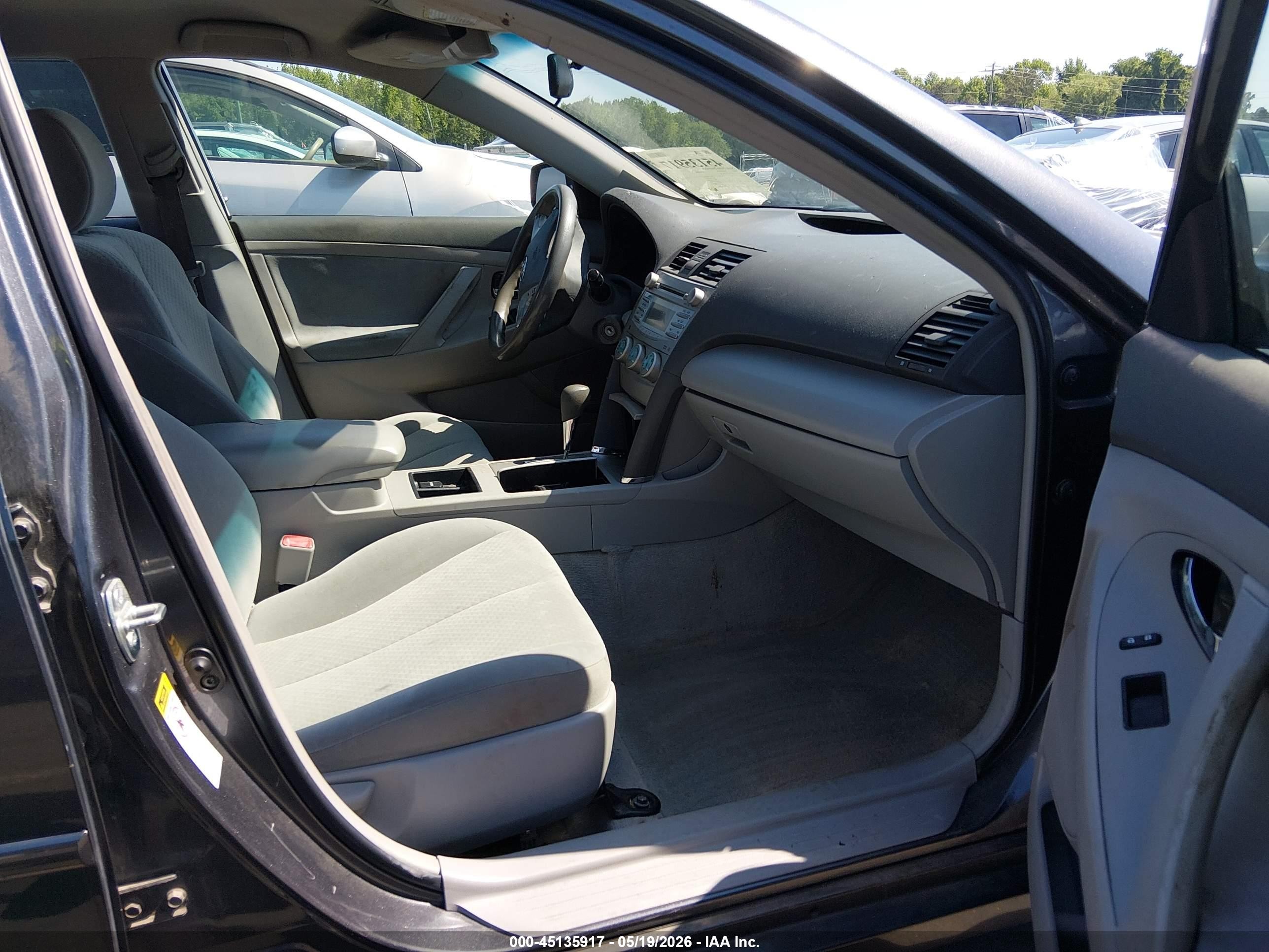 2007 Toyota Camry Le V6 Gray vin: 4T1BK46K97U054236