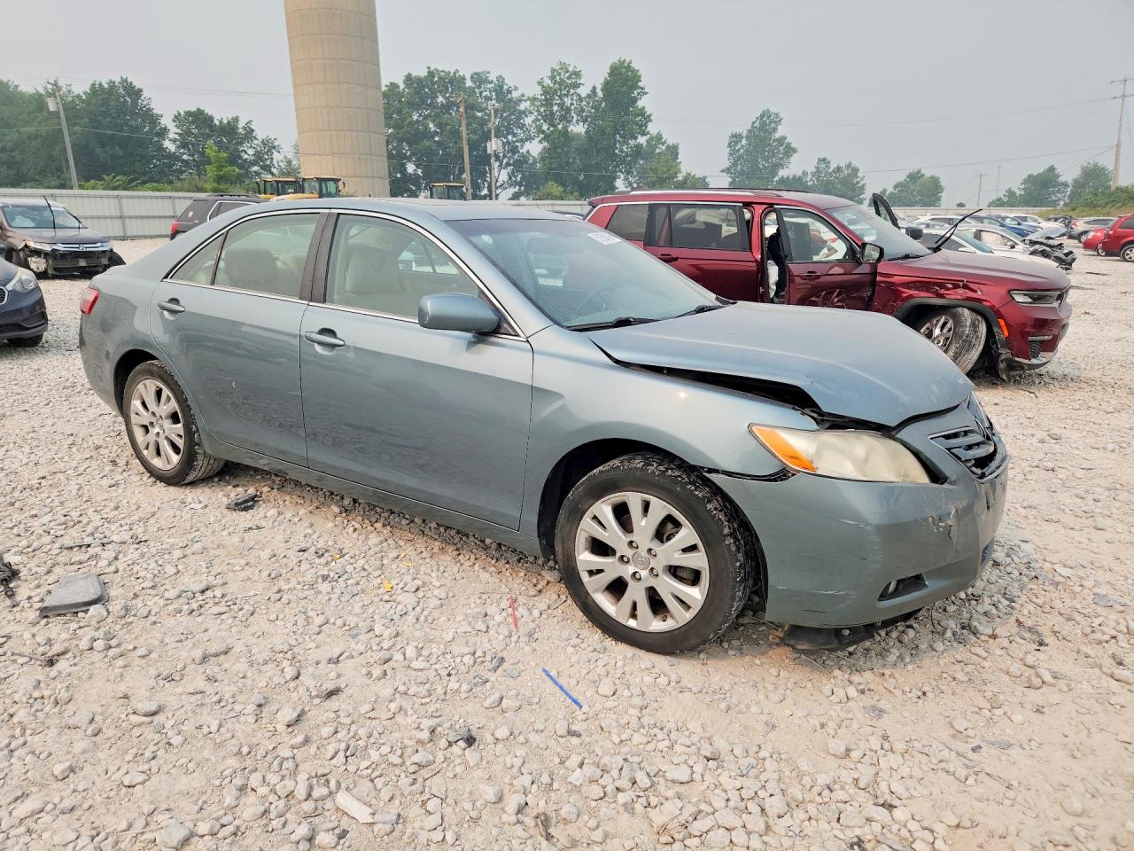 2007 Toyota Camry Xle V6 Gray vin: 4T1BK46K97U500448