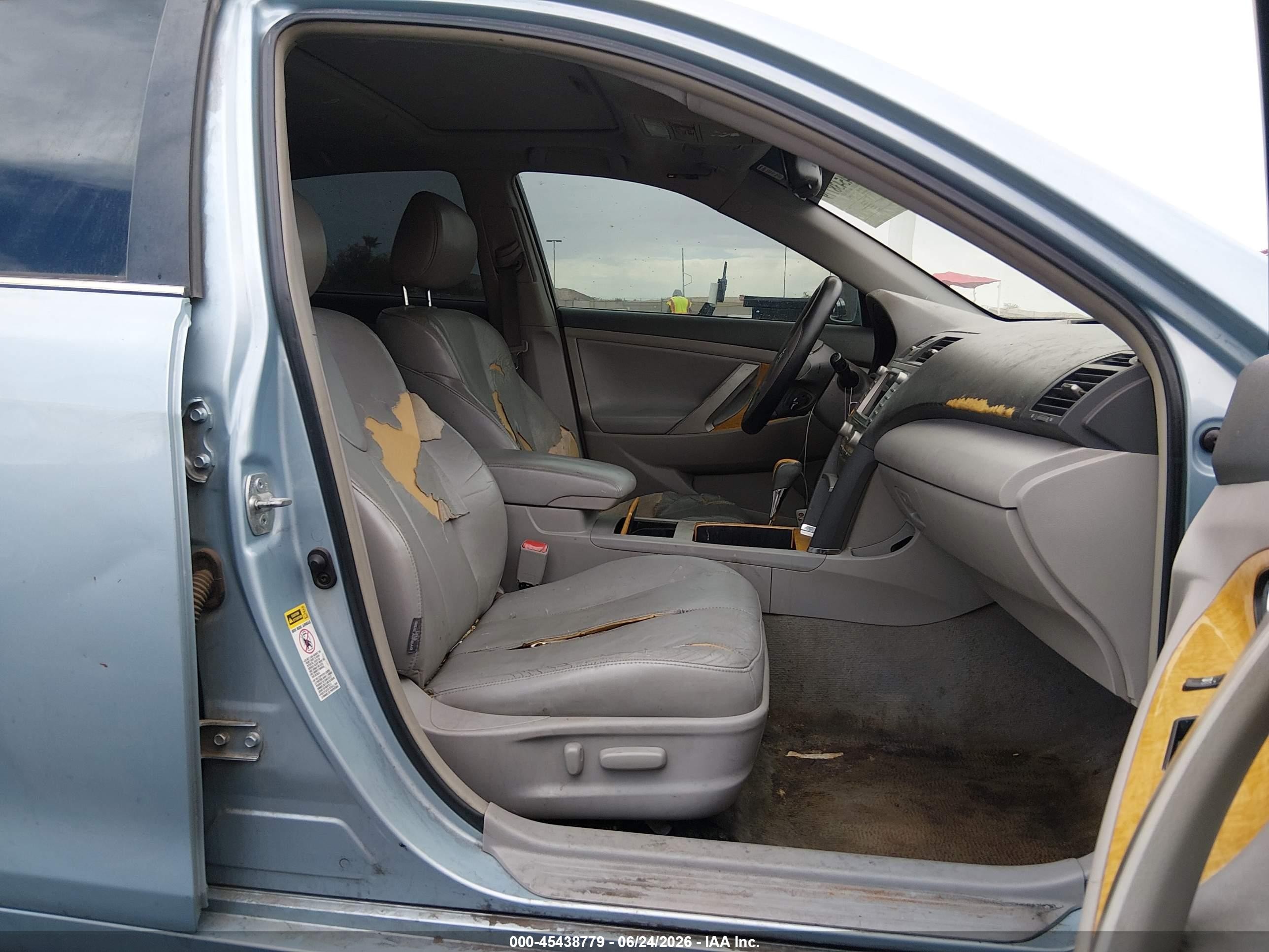2007 Toyota Camry Xle V6 Blue vin: 4T1BK46K97U503947
