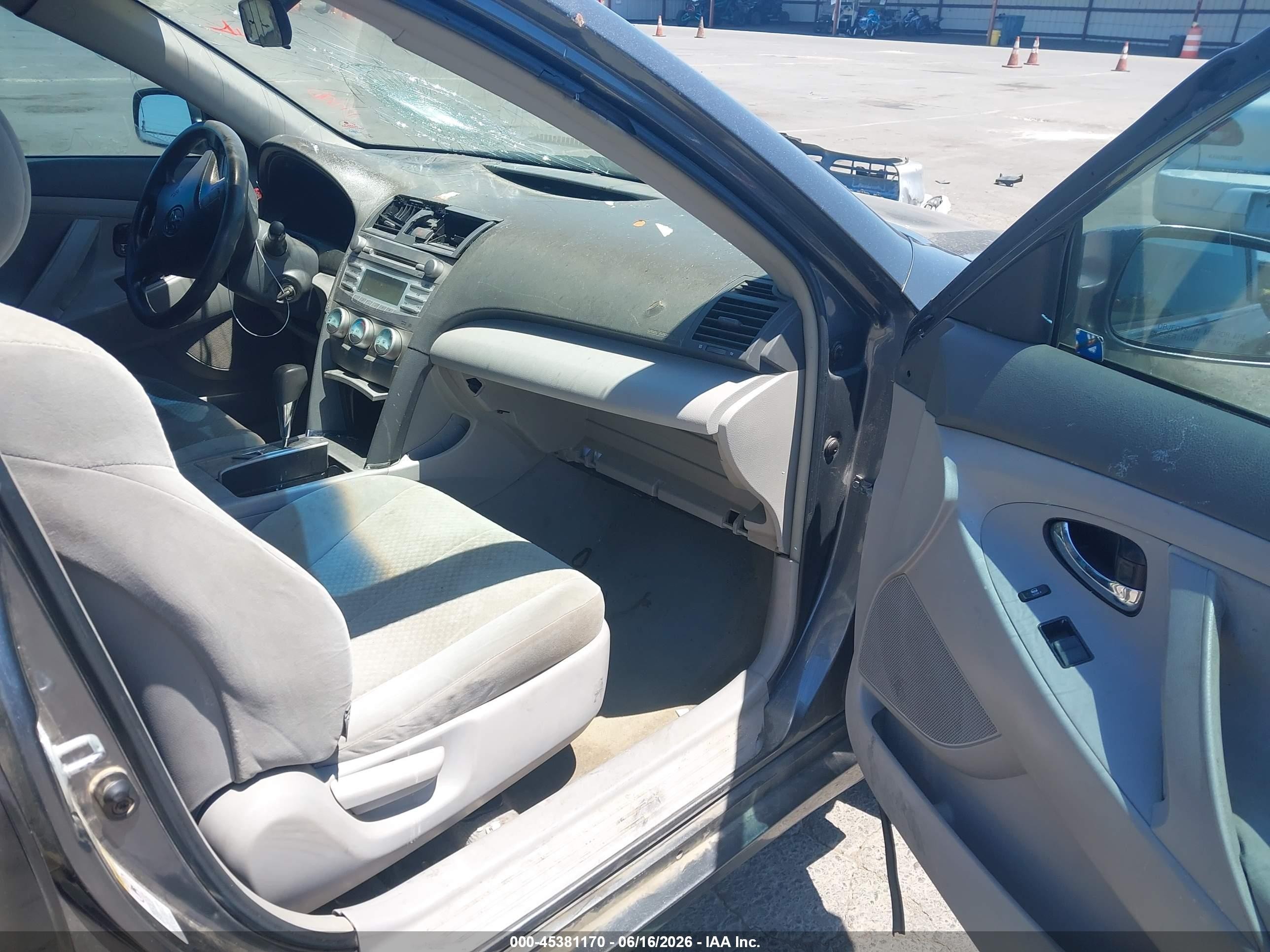 2007 Toyota Camry Le V6 Gray vin: 4T1BK46K97U508291