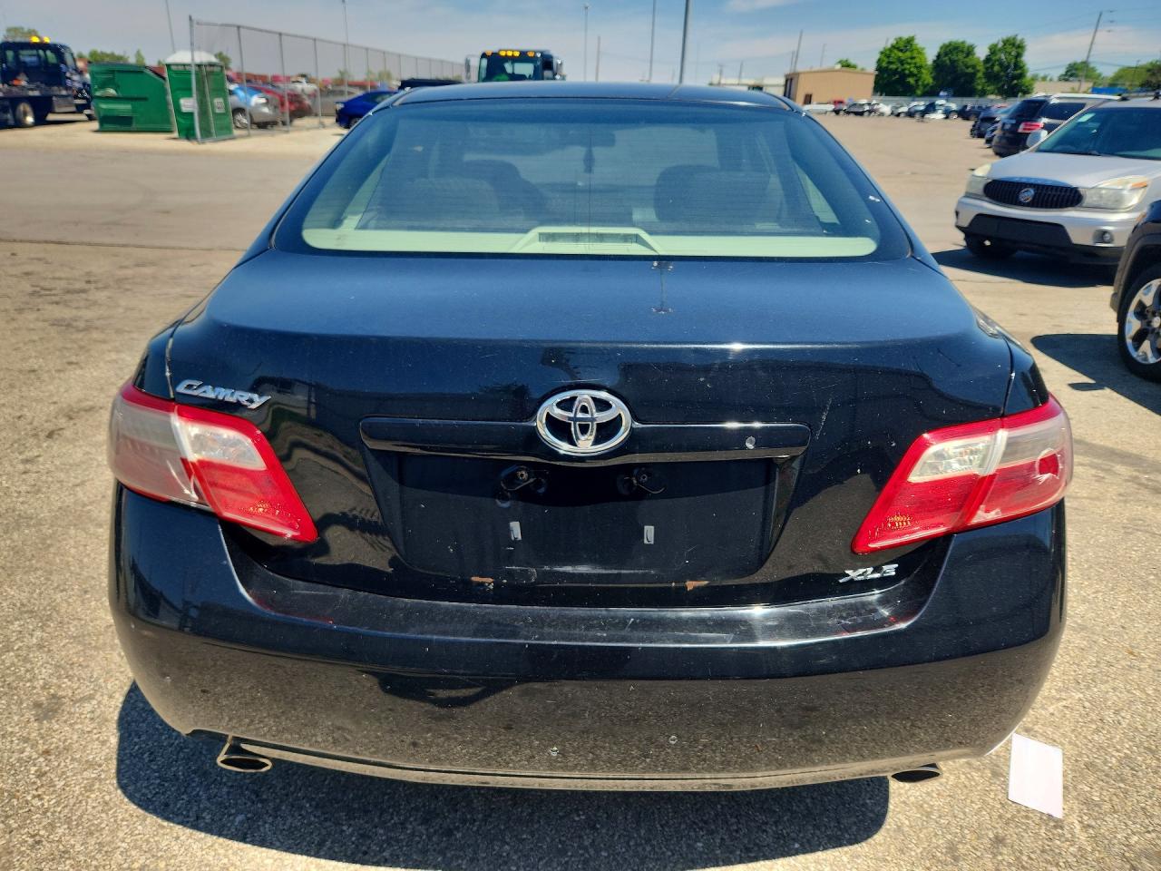 2007 Toyota Camry Xle V6 Black vin: 4T1BK46K97U518741