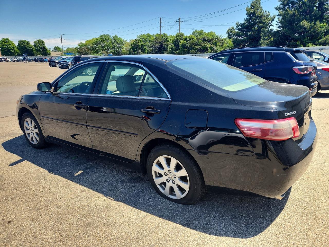 2007 Toyota Camry Xle V6 Black vin: 4T1BK46K97U518741