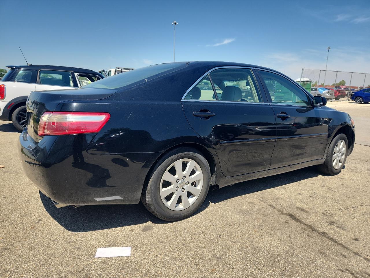 2007 Toyota Camry Xle V6 Black vin: 4T1BK46K97U518741 Damage: Right Qtr Panel, Multiple Scratches Heavy, 2